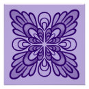 Recherche de motif monochrome posters Floral
