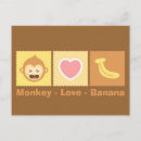 Recherche de dessin singe cartes postales Kawaii