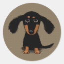 Recherche de weiner dog autocollants Dachshund