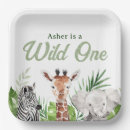 Recherche de exotique assiettes en papier Sauvage