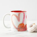 Recherche de coeur rouge de valentines tasses Pour elle