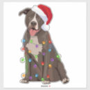 Recherche de pitbull blanc autocollants Chiot