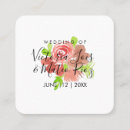 Recherche de roses mariage cartes visite Élégant