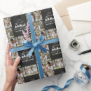 Recherche de père noël noir papier cadeau Élégant