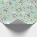 Recherche de singe papier cadeau Jungle