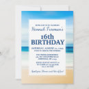 Recherche de ocean 16ans anniversaire invitations Été