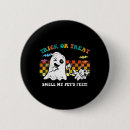 Recherche de fantôme effrayant badges Automne cosy