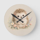 Recherche de hérisson mignon horloges Pour tous