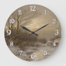 Recherche de hivernal horloges Paysage hiver