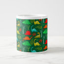 Recherche de petit dinosaure tasses Pour enfants