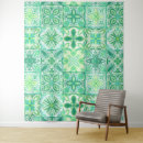 Recherche de vert et blanc art Floral