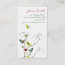 Recherche de couleurs d été cartes visite Coloré