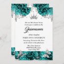 Recherche de quinceanera papillon invitations Tiara
