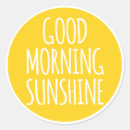 Recherche de matinée autocollants Soleil du matin