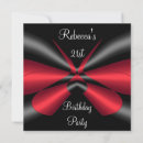 Recherche de red ribbon invitations Rouge