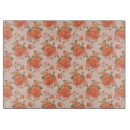 Recherche de motif floral planches à découper Orange