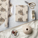 Recherche de lièvre papier cadeau Hiver