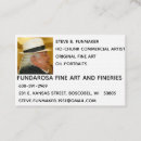 Recherche de beaux arts cartes visite Affaires