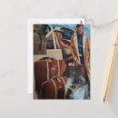 Recherche de valise vintage cartes postales Rétro