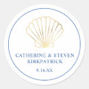 Recherche de coquillage blanc autocollants Moderne