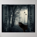 Recherche de noir loups posters Forêt