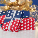 Recherche de rouge blanc bleu papier cadeau Moderne