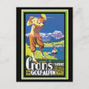 Recherche de crâne vintage cartes postales Vert