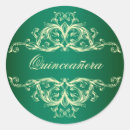 Recherche de émeraudes autocollants 15e anniversaire