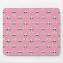 Recherche de crânes tapis souris Effrayant