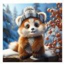 Recherche de panda rouge posters Kawaii