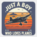 Recherche de vintage aviation autocollants Enfants
