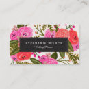 Recherche de jardin vintage cartes visite Aquarelle