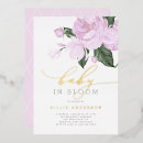 Recherche de purple baby shower invitations Floral