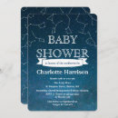 Recherche de constellation baby shower invitations Étoiles