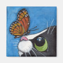Recherche de papillon blanc magnets Animal