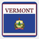 Recherche de le vermont autocollants Drapeau