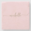 Recherche de déco dessous de verres Typographie élégante