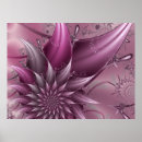 Recherche de fleur fractale posters Psychédélique