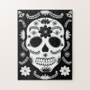 Recherche de crâne de sucre puzzles Halloween