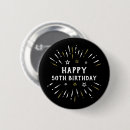 Recherche de 50th birthday badges Fiftieth