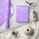Recherche de tendance girly papier cadeau Violet