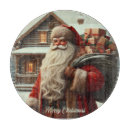 Recherche de père noël planches à découper Hiver