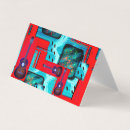 Recherche de guitare abstraite cartes visite Moderne