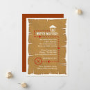 Recherche de vieux parchemin invitations Couple