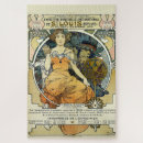 Recherche de alphonse mucha puzzles Antique