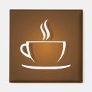 Recherche de de café refrigérateur magnets Blanc