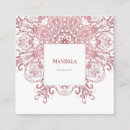 Recherche de conception de mandala cartes visite Yoga