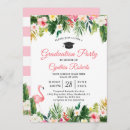Recherche de flamingo graduation invitations Été