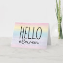 Recherche de 11ème anniversaire cartes Onze