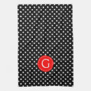 Recherche de rouge pois blanc cuisine linges Motif